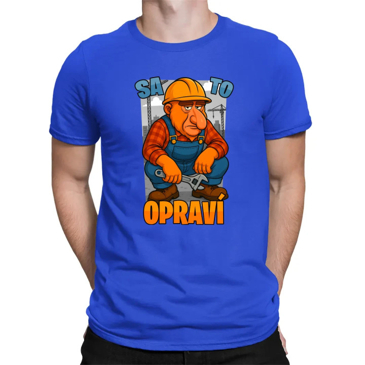 Sa to opraví - pánske tričko s potlačou