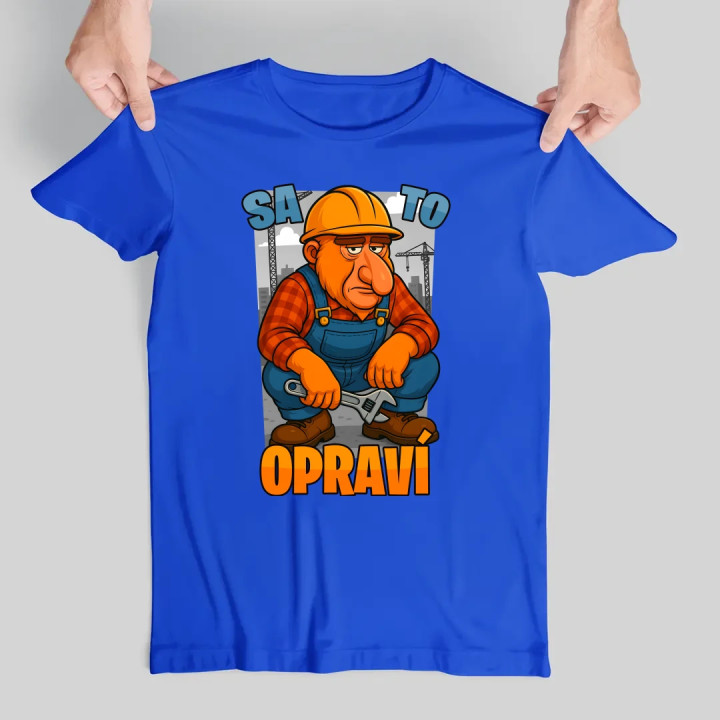 Sa to opraví - pánske tričko s potlačou