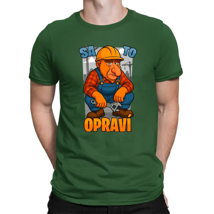 Sa to opraví - pánske tričko s potlačou