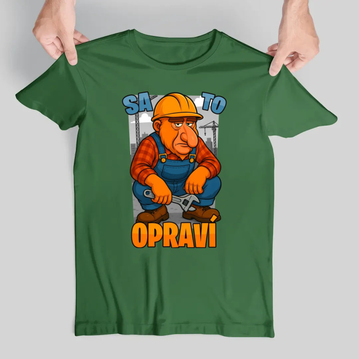 Sa to opraví - pánske tričko s potlačou