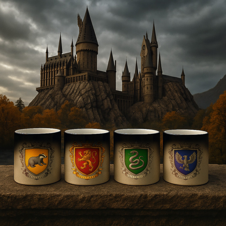 Kúzelný pohár rozdelenia - magický hrnček pre fanúšikov Harry Potter