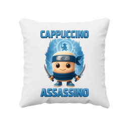 Cappuccino Assassino Baby - Italian Brainrot - ninja kelímok - vankúš s potlačou