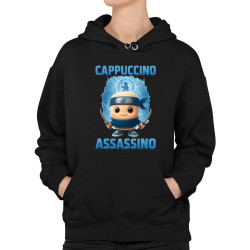 Cappuccino Assassino Baby - Italian Brainrot - ninja kelímok  - dámska mikina s potlačou