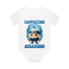 Cappuccino Assassino Baby - Italian Brainrot - ninja kelímok  - body s potlačou