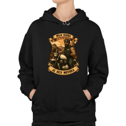 Moja hudba je rev motora V2  - dámska mikina s potlačou