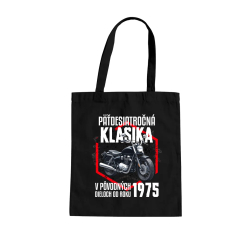 Päťdesiatročná klasika - v pôvodných dieloch od roku 1975 - taška s potlačou