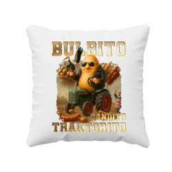 Bulbito bandito traktorito - zemiak traktorista bandita - Italian Brainrot - vankúš s potlačou