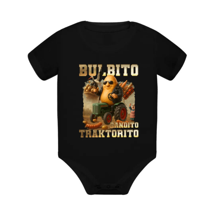 Bulbito bandito traktorito - zemiak traktorista bandita - Italian Brainrot  - body s potlačou