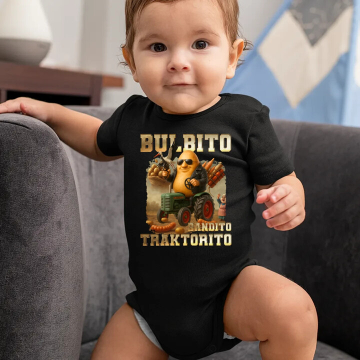 Bulbito bandito traktorito - zemiak traktorista bandita - Italian Brainrot  - body s potlačou
