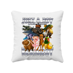 Just a boy who loves brainrot - vankúš s potlačou