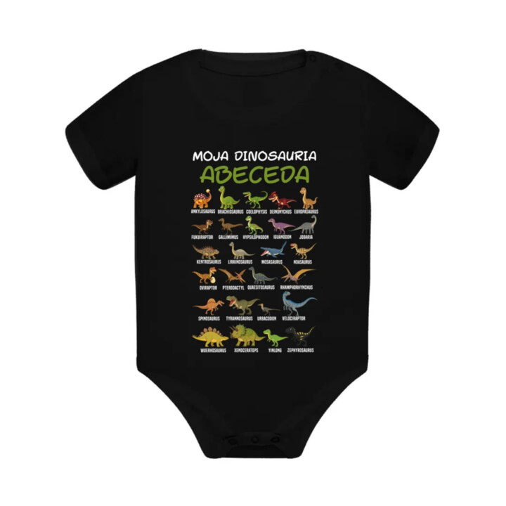Moja dinosauria abeceda  - body s potlačou