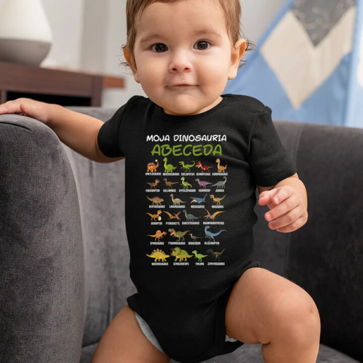 Moja dinosauria abeceda  - body s potlačou