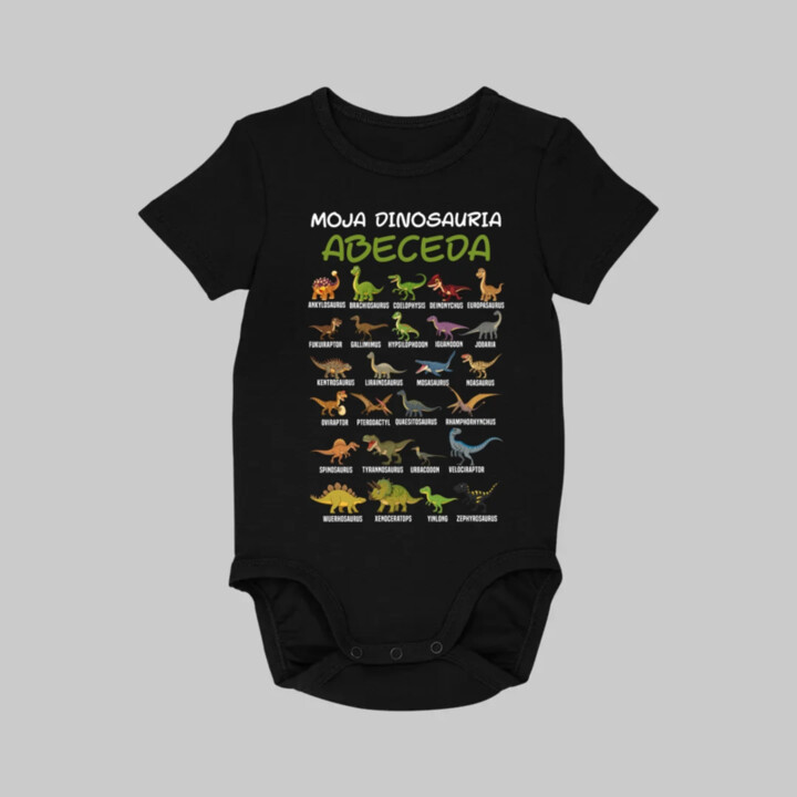 Moja dinosauria abeceda  - body s potlačou