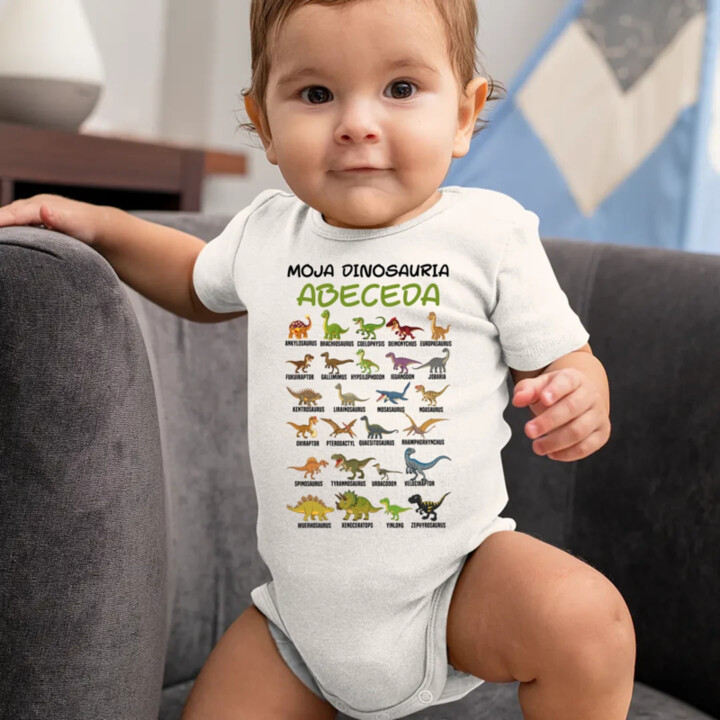 Moja dinosauria abeceda  - body s potlačou