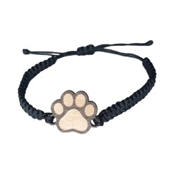 Horské štíty – drevený náramok s gravírovaním