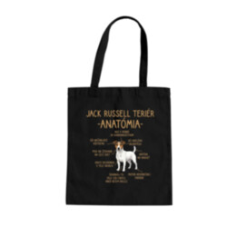 Jack Russell teriér – anatómia - taška s potlačou