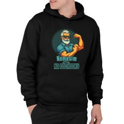 Nemusím, som na dôchodku.  - pánska mikina s potlačou