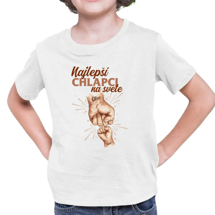 Najlepší chlapci na svete - detské tričko s potlačou