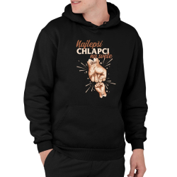 Najlepší chlapci na svete  - pánska mikina s potlačou