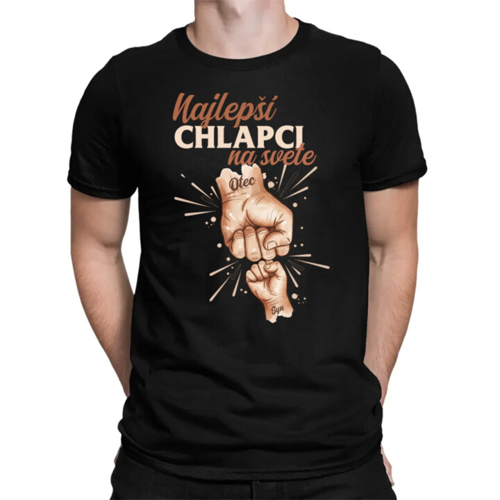 Najlepší chlapci na svete - pánske tričko s potlačou