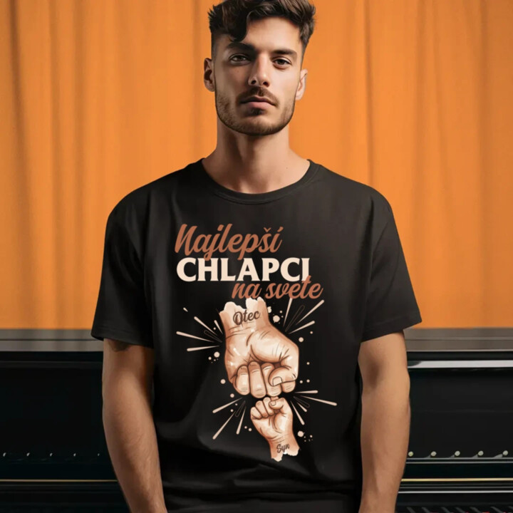 Najlepší chlapci na svete - pánske tričko s potlačou