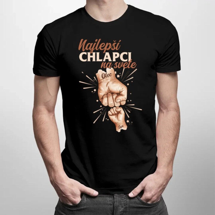 Najlepší chlapci na svete - pánske tričko s potlačou