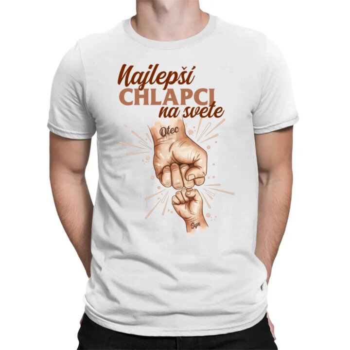 Najlepší chlapci na svete - pánske tričko s potlačou