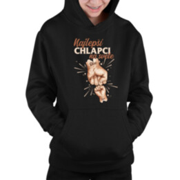Najlepší chlapci na svete - detská mikina s kapucňou