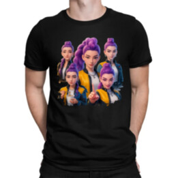 Rumi - pre fanúšikov Rumi Huntrix Kpop Demon Hunters - pánske tričko s potlačou