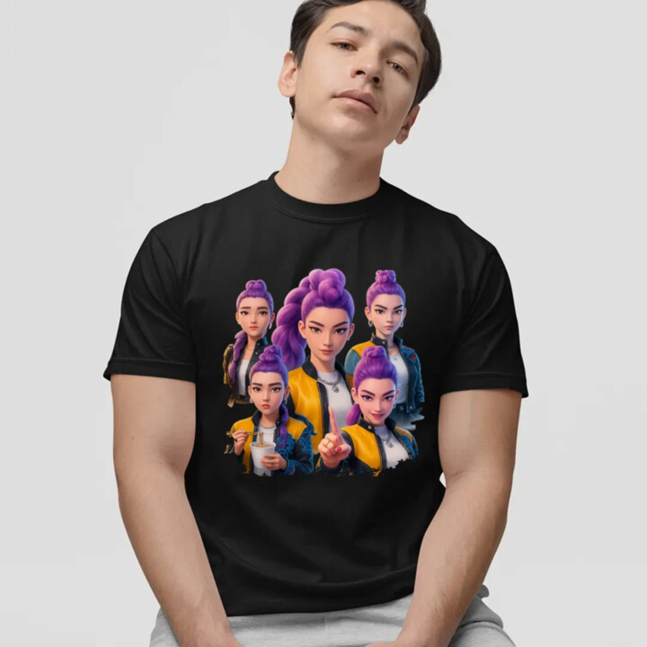 Rumi - pre fanúšikov Rumi Huntrix Kpop Demon Hunters - pánske tričko s potlačou
