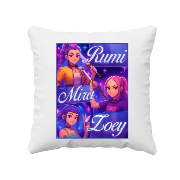 Rumi, Mira a Zoey - vankúš s potlačou