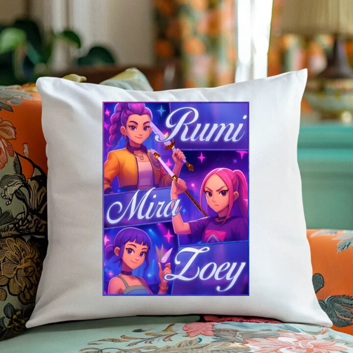 Rumi, Mira a Zoey - vankúš s potlačou