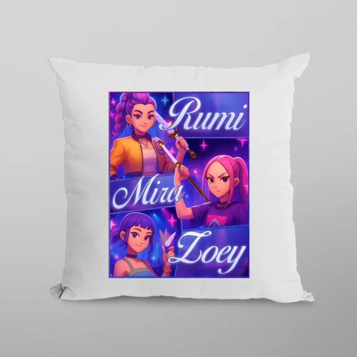 Rumi, Mira a Zoey - vankúš s potlačou