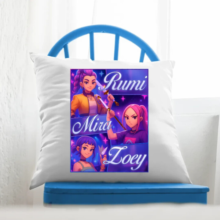 Rumi, Mira a Zoey - vankúš s potlačou