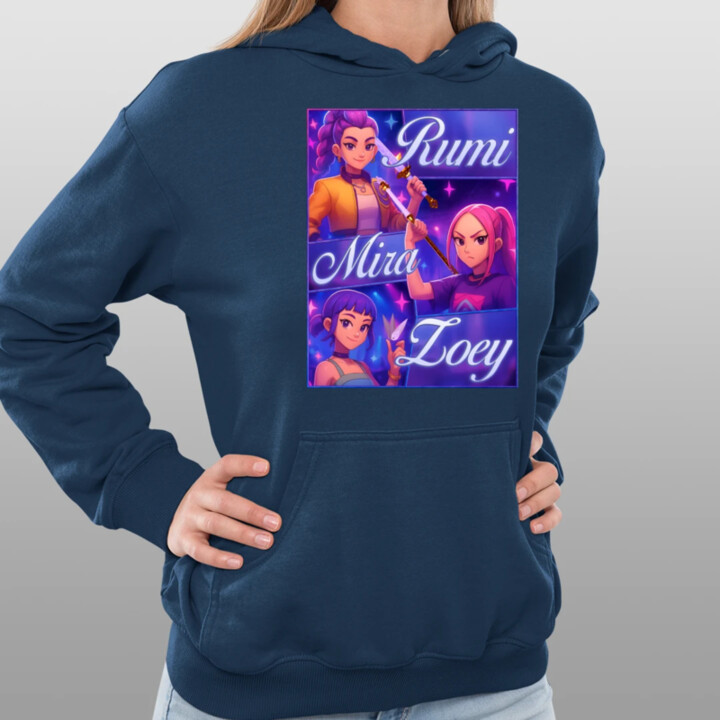 Rumi, Mira a Zoey  - dámska mikina s potlačou