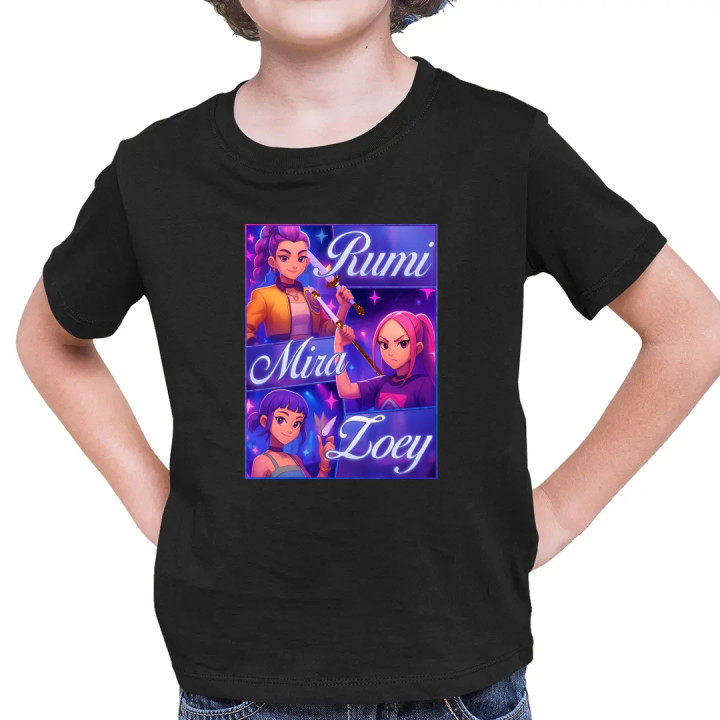 Rumi, Mira a Zoey - detské tričko s potlačou