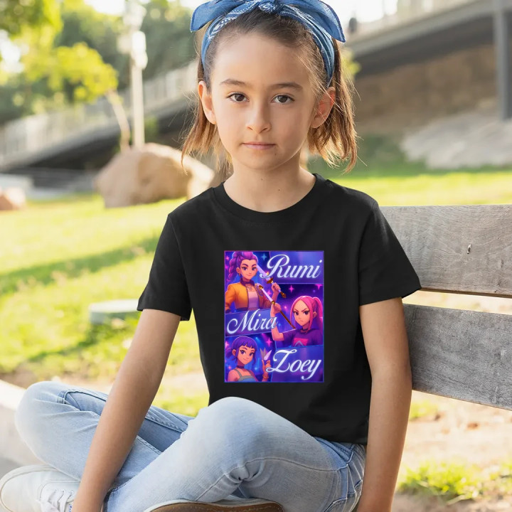 Rumi, Mira a Zoey - detské tričko s potlačou