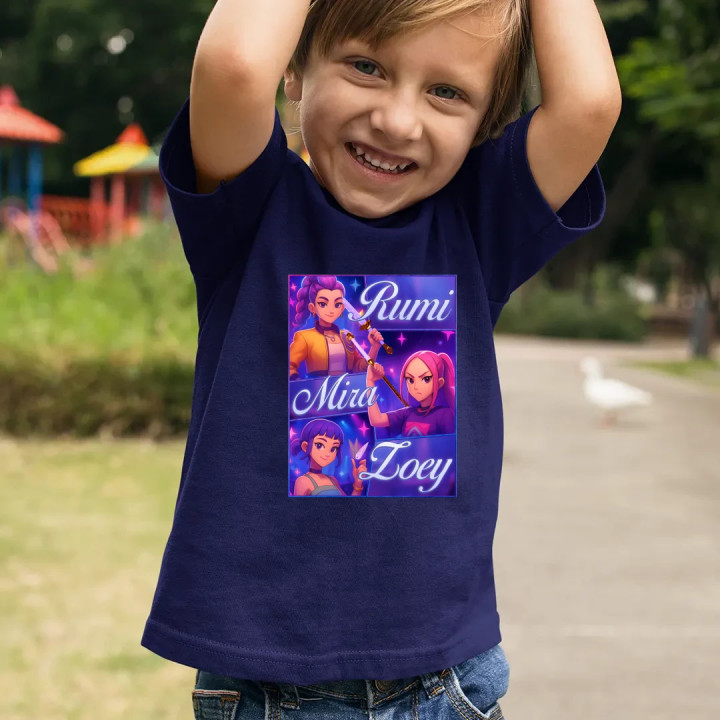 Rumi, Mira a Zoey - detské tričko s potlačou