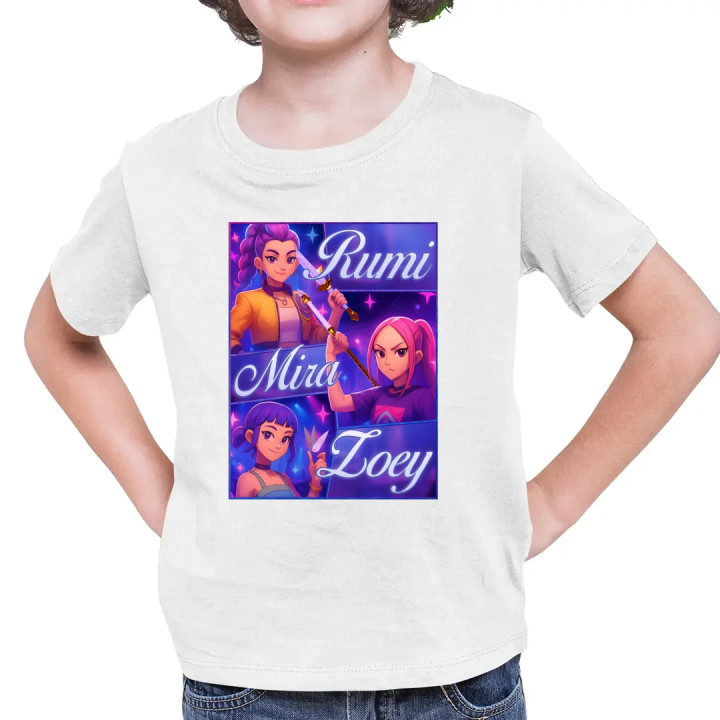 Rumi, Mira a Zoey - detské tričko s potlačou