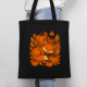 Deň tekvíc, podzim a líška - taška s potlačou