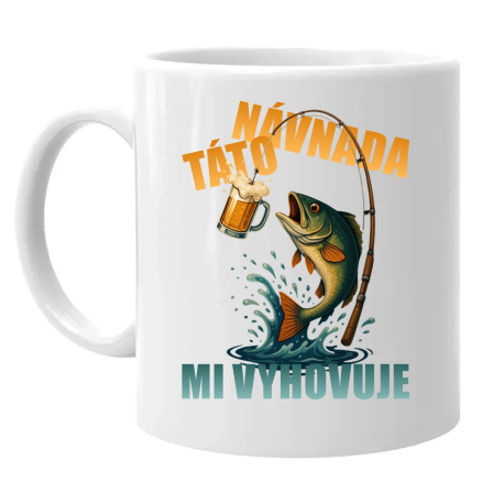 Táto návnada mi vyhovuje - keramický hrnček s potlačou