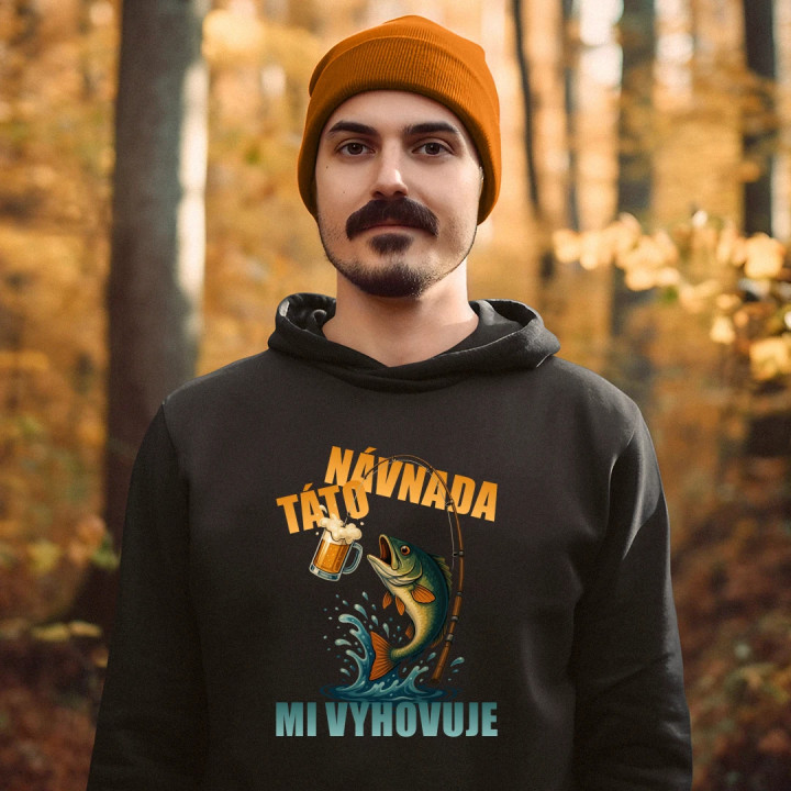 Táto návnada mi vyhovuje  - pánska mikina s potlačou