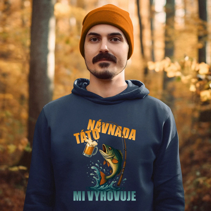 Táto návnada mi vyhovuje  - pánska mikina s potlačou