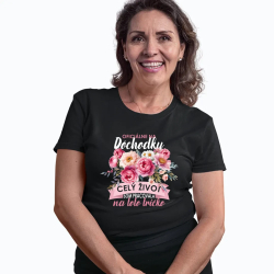 Oficiálne na dôchodku – celý život som pracovala na toto tričko - dámske tričko s potlačou