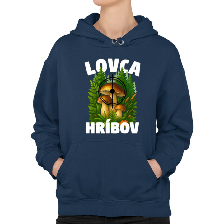 Lovca hríbov  - dámska mikina s potlačou