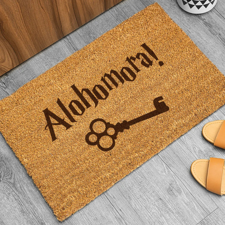 Alohomora! - rohožka pred dvere s gravírovaním