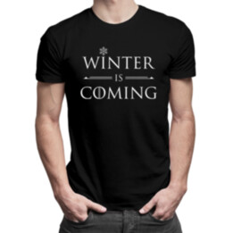 Winter is coming - pánske tričko s potlačou