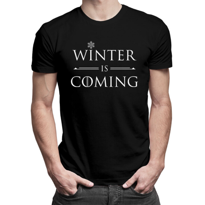 Winter is coming - pánske tričko s potlačou