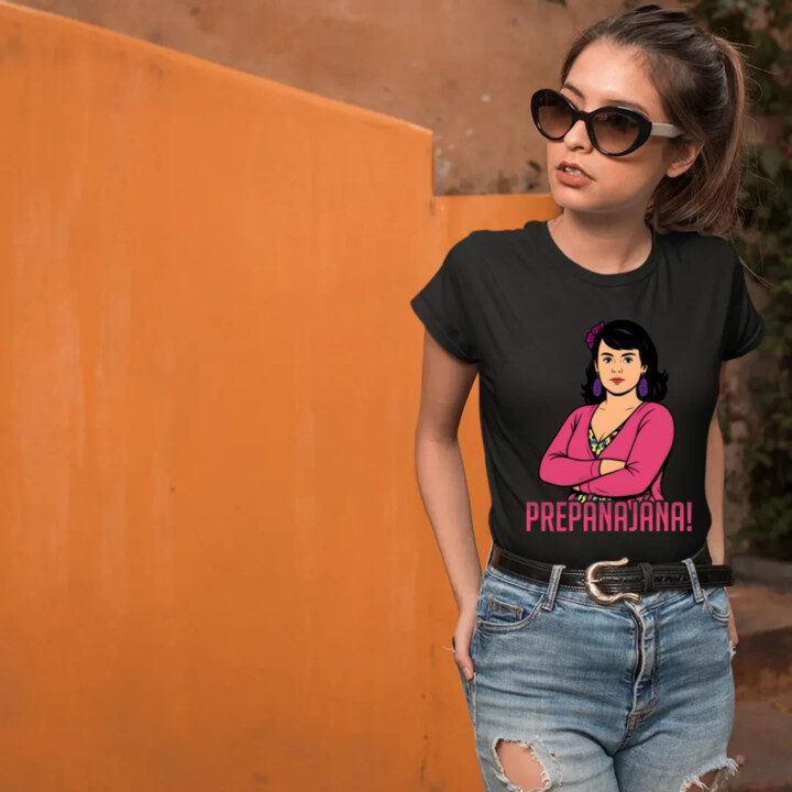 Prepánajána! - pre fanúšikov seriálu Horná Dolná - dámske tričko s potlačou