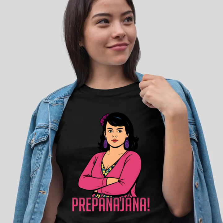 Prepánajána! - pre fanúšikov seriálu Horná Dolná - dámske tričko s potlačou